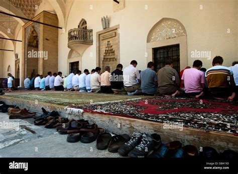 Prayer At Gazi Husrev Bey Mosque Sarajevo Bosnia Herzegovina