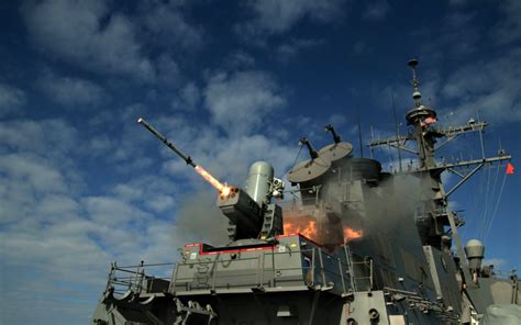 Video Live Fire Test Of Searam From Uss Porter Usni News