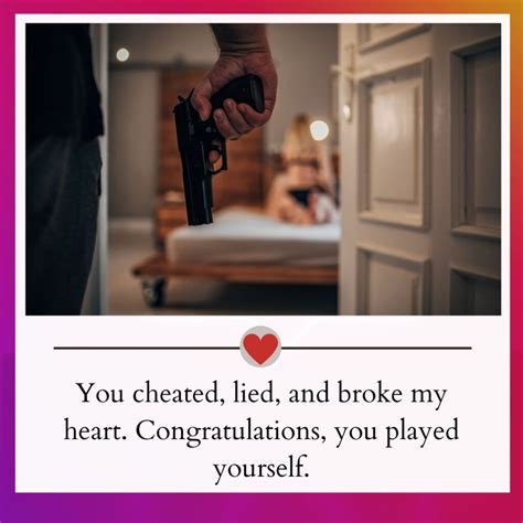 Perfect Cheating Captions That Will Help You Move On