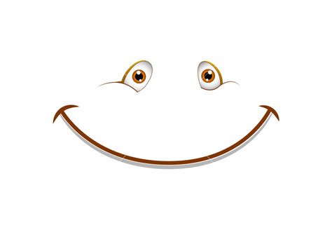 Adorable Smiley Cartoon Face Royalty-Free Stock Image - Storyblocks