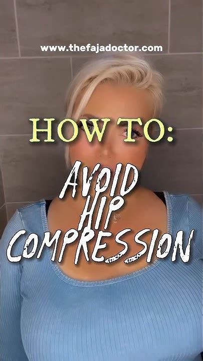 Faja 101 How To Avoid Hip Compression 🙌🏼🙌🏼🙌🏼 Youtube