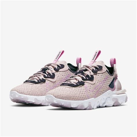 Nike Womens Sportswear React Vision - Platinum Violet/Beyond Pink/Cave ...