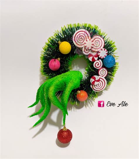 Grinch En Goma Eva Eve Ale Grinch Navidad Grinch Manualidades Images