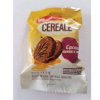 Biscoito Bauducco Cereale Integral Sache 12 5g Cacau Aveia E Mel Caixa