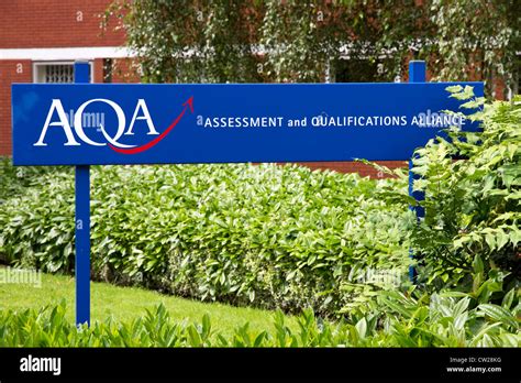 aqa offices manchester england uk stock photo alamy