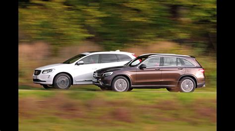 Mercedes Glc 250 D Und Volvo Xc60 D5 Im Vergleich Auto Motor Und Sport