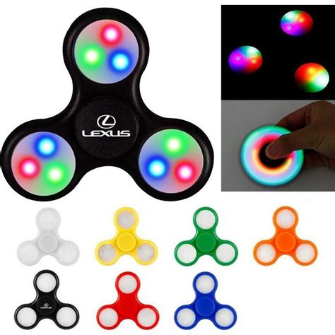 Advertising Fidget Hand Spinner Led Lights