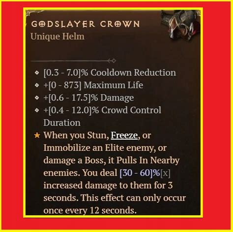 Diablo 4 Nowy Sezon Hełm Godslayer Crown Sorc Stan 40995 Zł