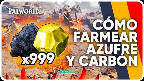 UBICACIÓN para FARMEAR AZUFRE y CARBÓN en PALWORLD Guía YouTube