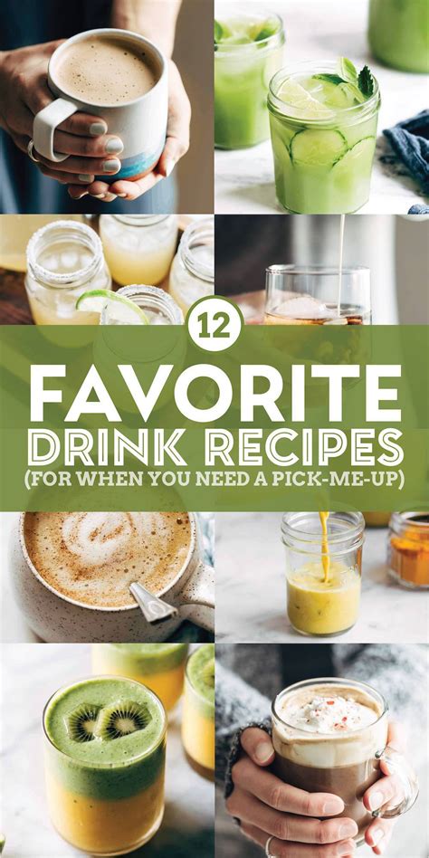 12 Favorite Drink Recipes for When You Just Need a Little Pick-Me-Up - Pinch of Yum