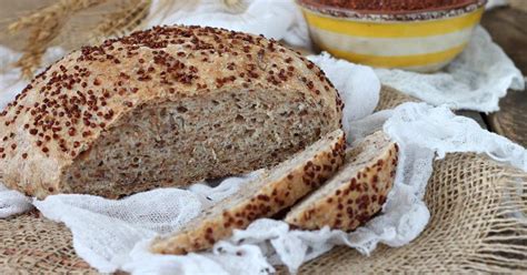 Pão de quinoa sem glúten Minha Vida