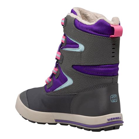 Merrell Girls Snow Bank 3 0 Waterproof Insulated Non Slip Winter Boots Sportchek