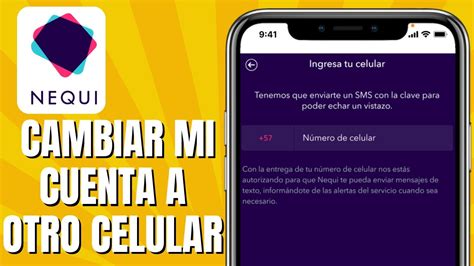 Cómo CAMBIAR Mi Cuenta De NEQUI A Otro Celular YouTube