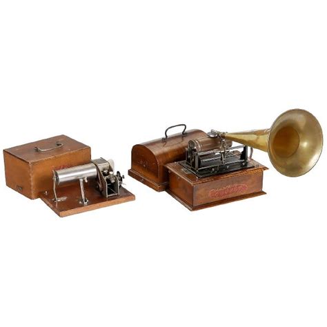 2 Pathé Cylinder Phonographs C 1905 Auctions And Price Archive