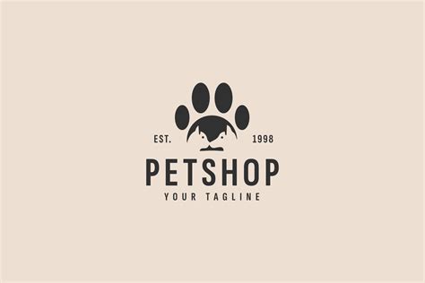 pet shop logo vector icon illustration 23832258 Vector Art at Vecteezy