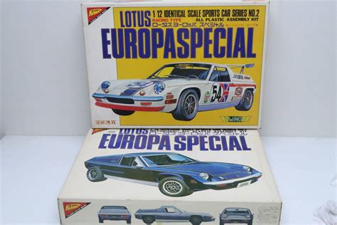 目立った傷や汚れなしNichimo LOTUS EUROPA SPECIAL ロータスヨーロッパ スペシャル 1 12スケールプラモデル