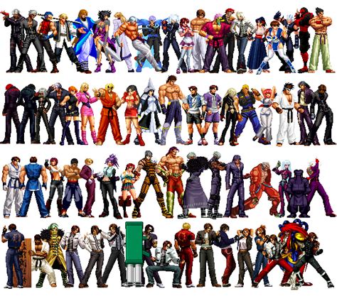 The Mugen Fighters Guild Kof Anthology All Characters Pack Updated