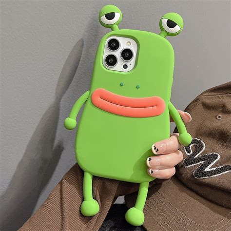 Cute Green Frog Phone Case Waw Cases