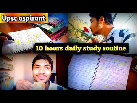 Upsc Aspirant Study Vlog I Woke Up At Am Hours Daily Study