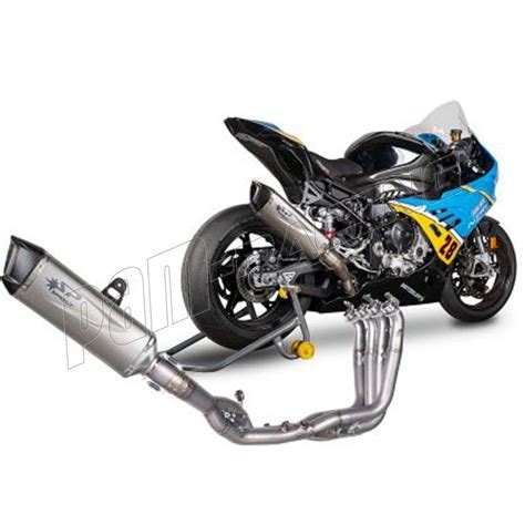 Ligne complète racing inox titane Silencieux FORCE EVO SPARK S1000RR