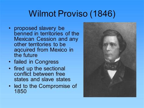 Wilmot Proviso 1846