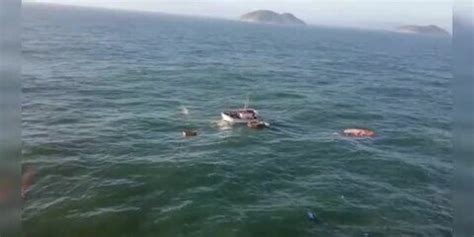 Pescador Morre E Grupo Resgatado Ap S Naufr Gio Em Praia De