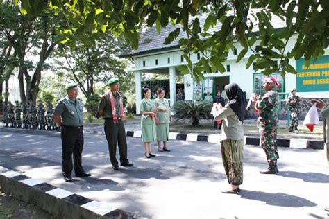 Kodim Tobelo Gelar Tradisi Penerimaan Dandim Baru Malutsatu