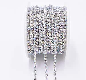 Amazon Yard Crystal Rhinestone Close Chain Trim Sewing Craft