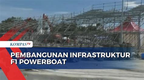 Pembangunan Infrastruktur F1 Powerboat Di Danau Toba Sudah Mencapai 85