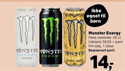 Ultra Energidrik Tilbud Hos Kvickly