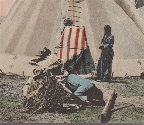 Chinook MONTANA c1910 INDIAN GAME Village Teepee INDIANS Tribe Camp ...