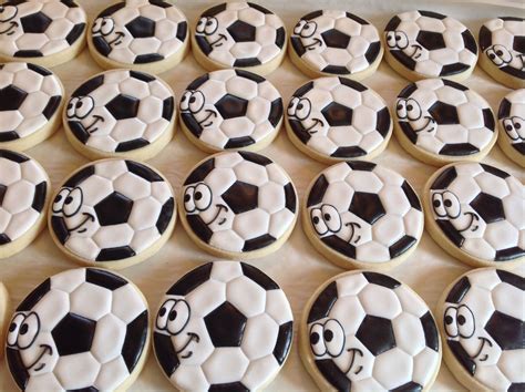 Soccer Cookies Soccer Cookies Cookie Decorating Football Cookies