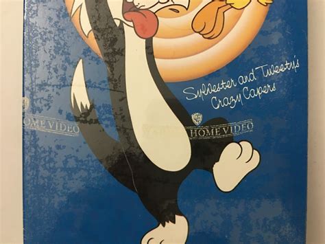 Sylvester Tweety S Crazy Capers VHS 1985 Golden Jubilee 24 Karat