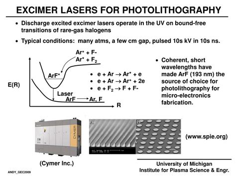 Ppt Triggering Excimer Lasers By Photoionization From A Corona