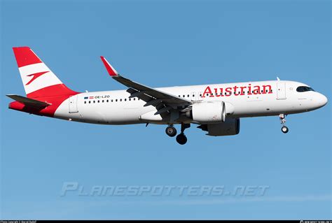 Oe Lzo Austrian Airlines Airbus A N Photo By Marcel Rudolf Id