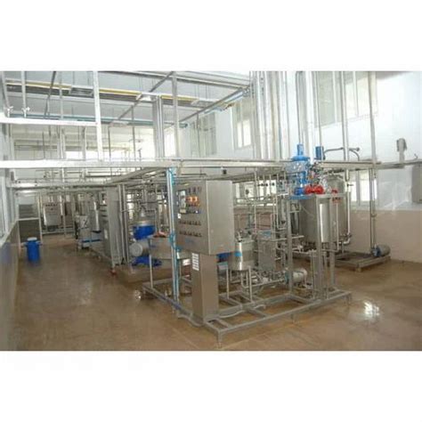 Stainless Steel Automatic Dairy Processing Plant For Milk Capacity