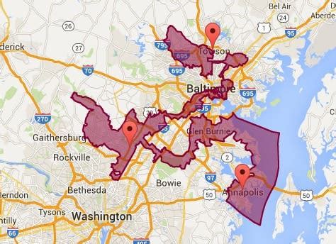 Maryland's 'Praying Mantis' District Among Worst in Gerrymandering ...