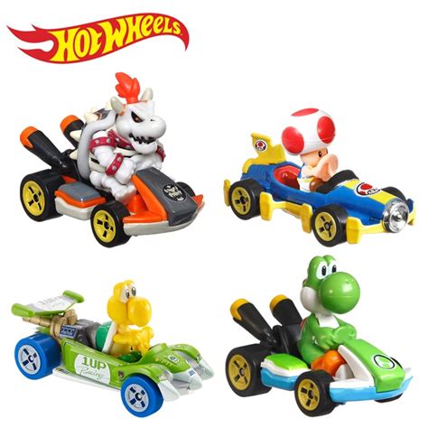現貨瑪利歐賽車 風火輪小汽車 玩具車 超級瑪利 瑪利歐兄弟 Hot Wheels 正版授權 蝦皮購物