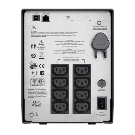Источник бесперебойного питания APC Smart-UPS C 1500VA LCD купить в ...