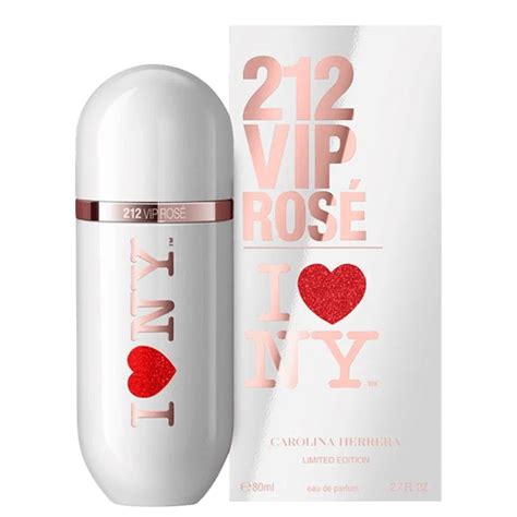 Perfume 212 Vip Rose I Love NY Carolina Herrera Feminino Eau De Parfum