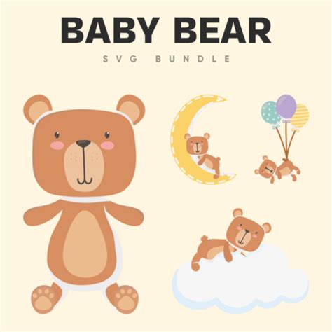 Bear SVG Files Bundle Master Bundles