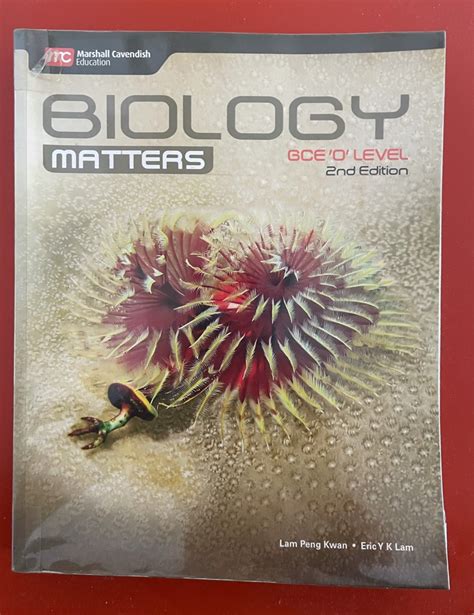 Biology Matters 2nd Edition Hobbies And Toys Books And Magazines