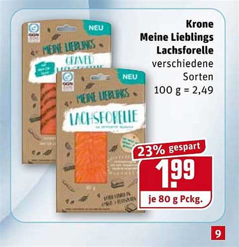 Krone Meine Lieblings Lachsforelle Angebot Bei Rewe Prospekte De