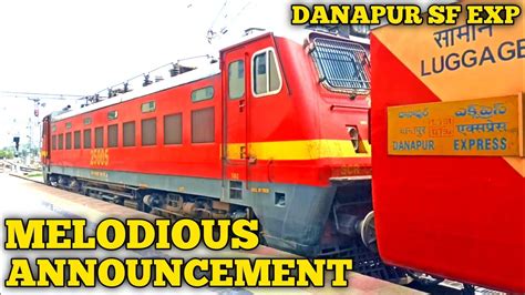 Secunderabad Danapur Sf Express Announcement 12791 Danapur Express