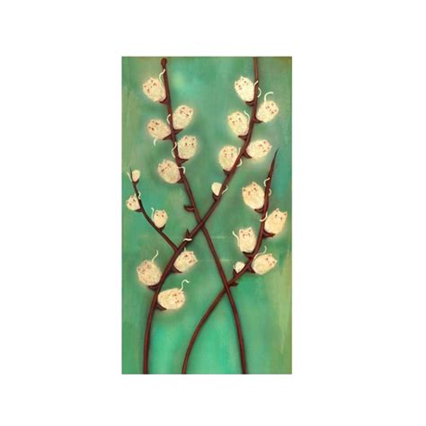 Cat Print Pussy Willow Art Print Surreal Kitten Prints X Wall Decor Etsy