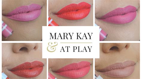 Resenha Batons L Quidos Matte Mary Kay At Play Youtube