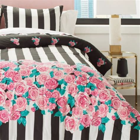 Betsey Johnson Bedding Betsey Johnson Romantic Roses Comforter Set