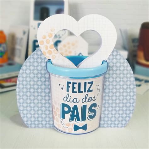 Arquivo De Corte Embalagem P Caneca Dia Dos Pais Elo7