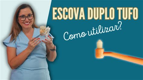 Escova duplo tufo como utilizar Adornare Odontologia Estética em