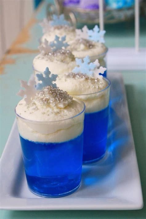 Frozen Themed Dessert Buffet Via Karas Party Ideas